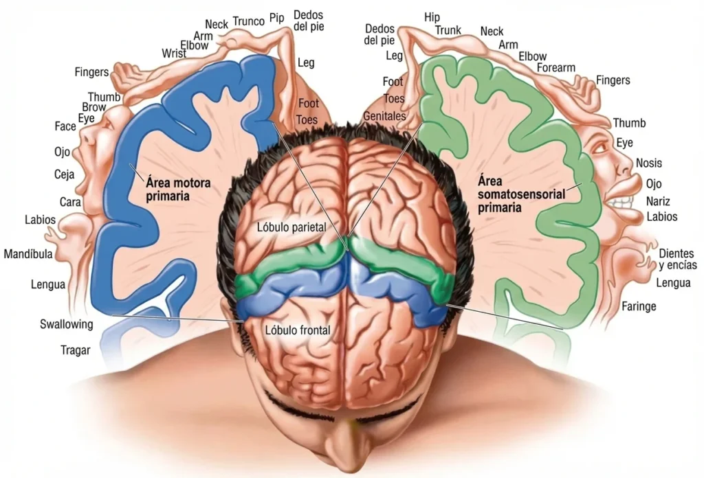homunculo cerebral de penfield