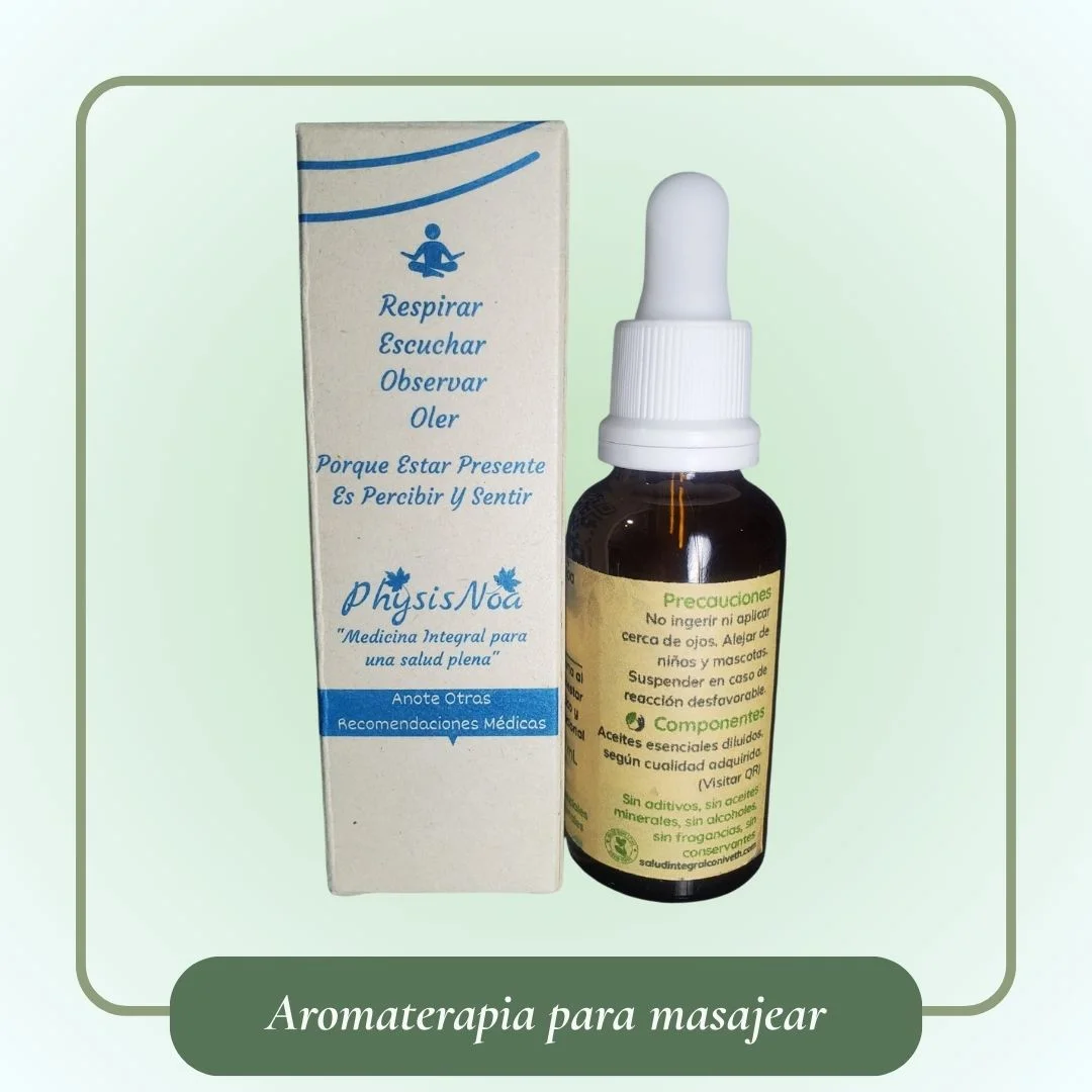 Aromaterapia para masajear